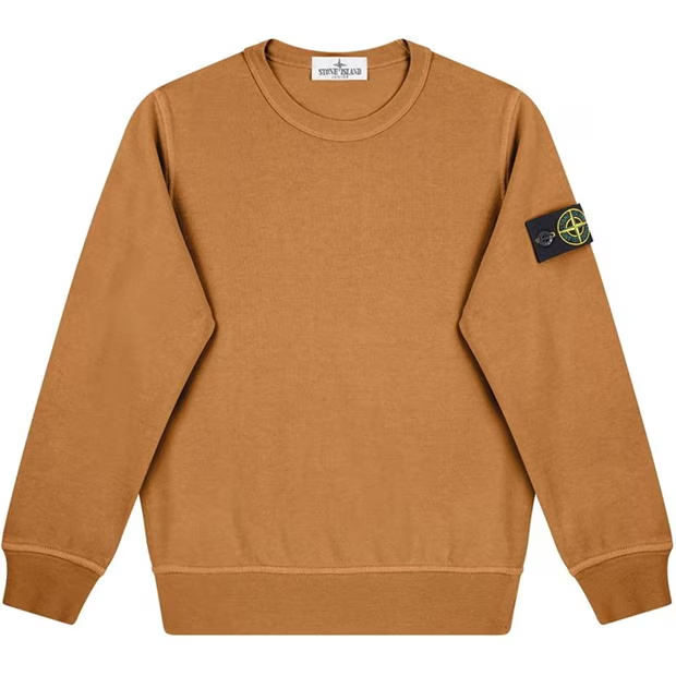 Stone island sweatshirt rust on sale