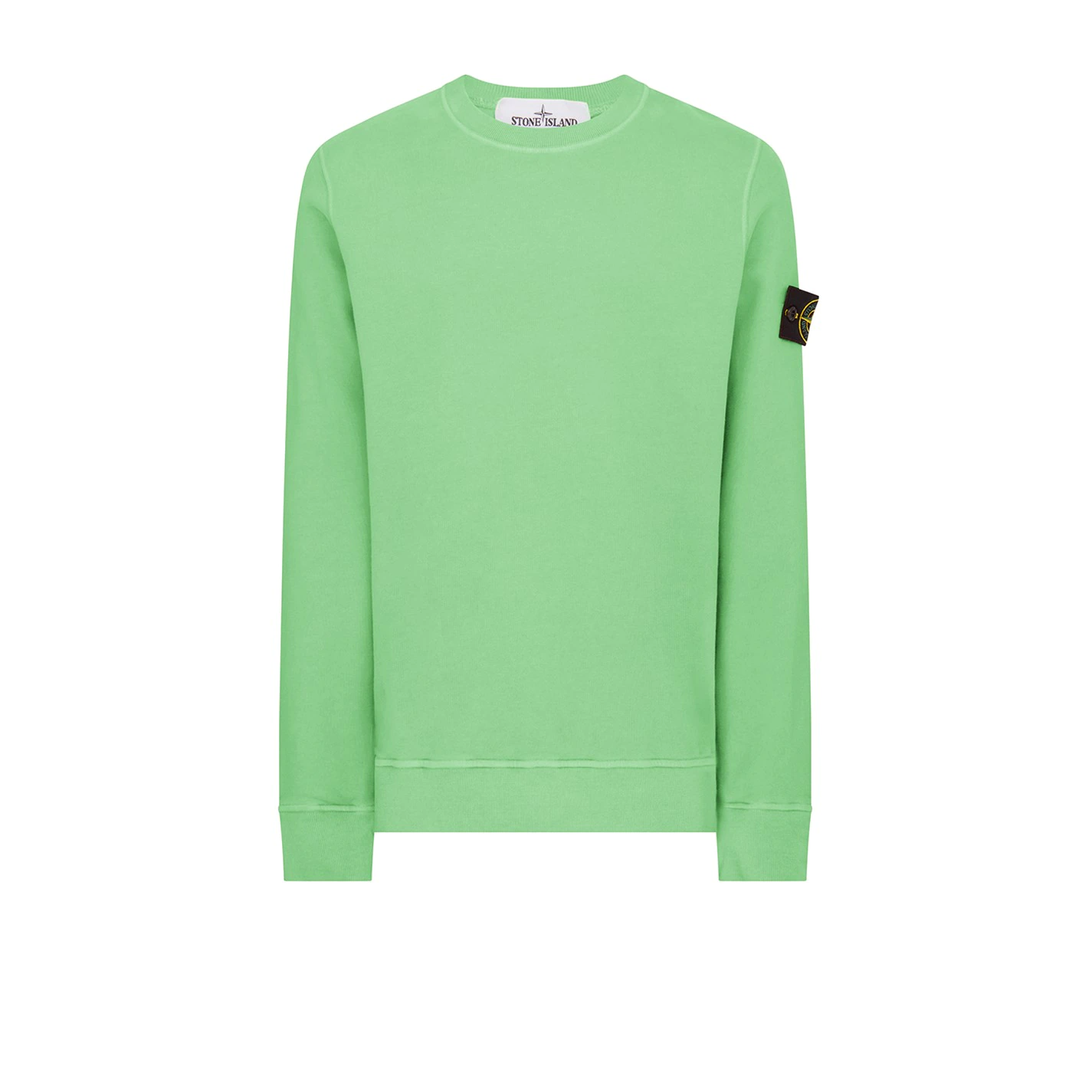 Light green stone store island jumper