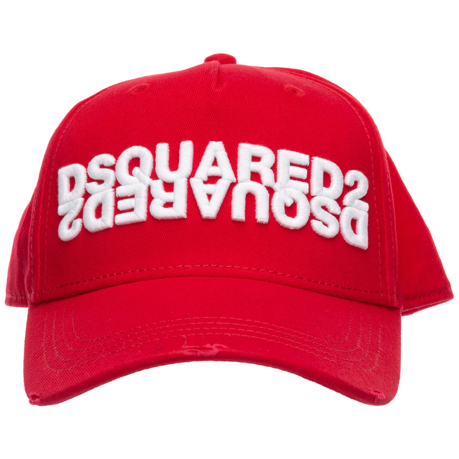 kalf Rondlopen partij Dsquared Mirror Cap Red – Klay UK