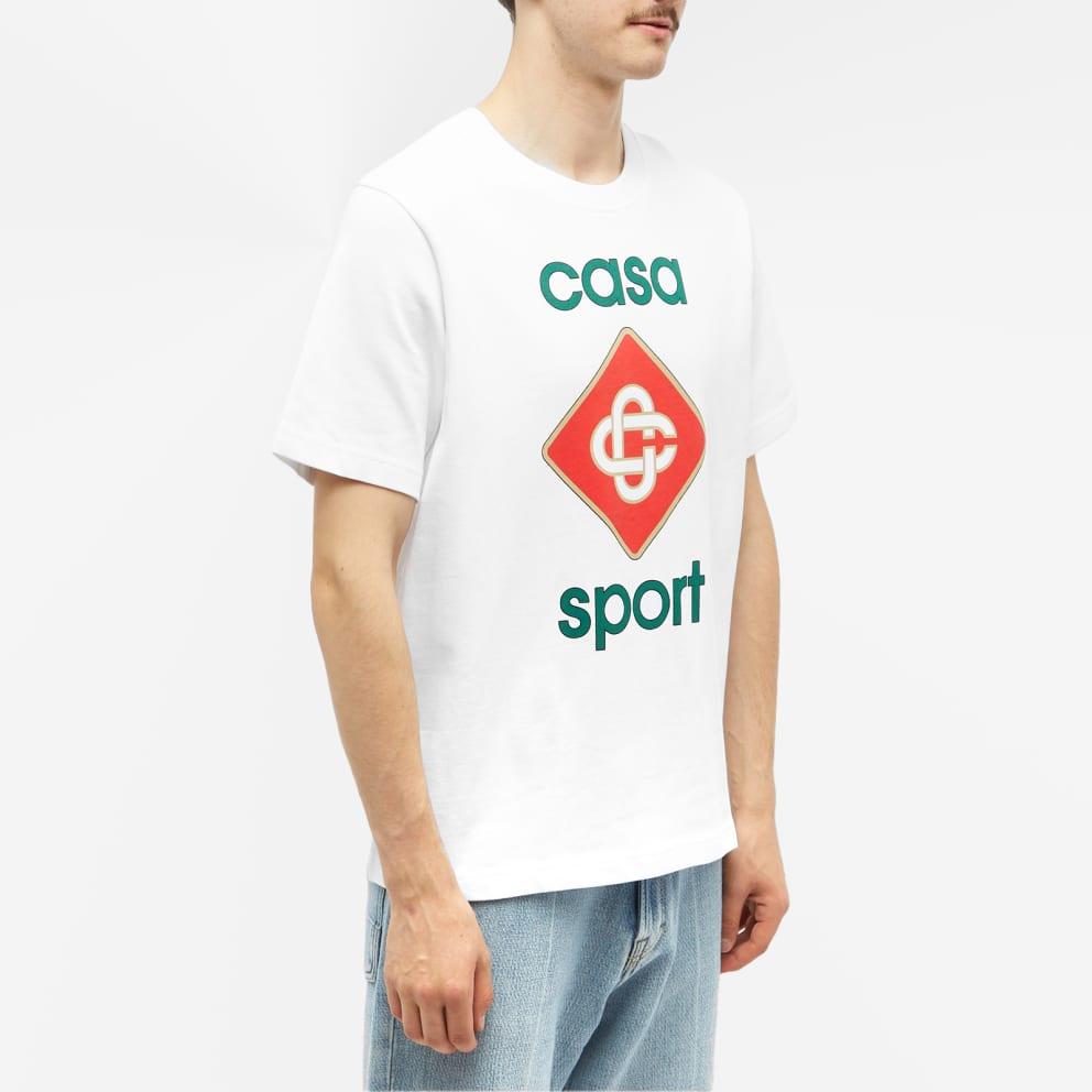 Casablanca Casa Sport T Shirt White