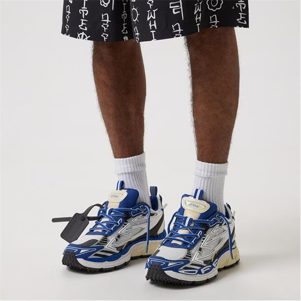 Off White Be Right Back Trainers White/Blue