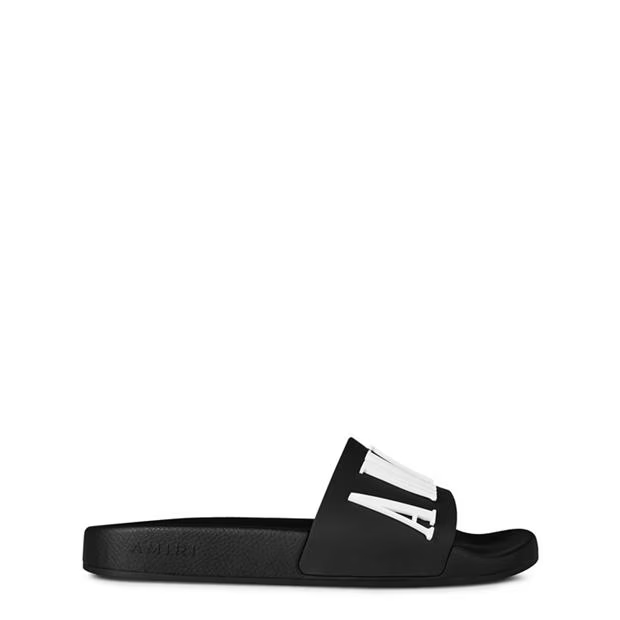 Amiri Logo Sliders Black