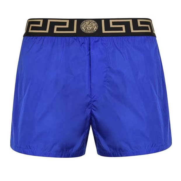 Versace Classic Icon Swim Shorts Royal Blue