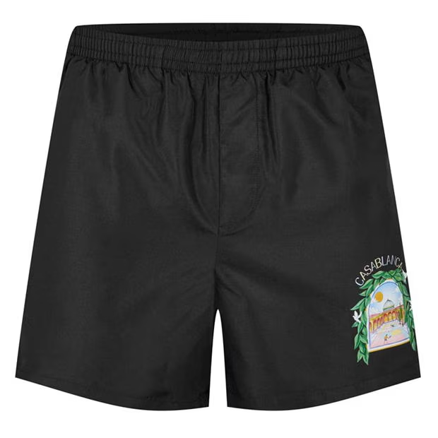 Casablanca L'Arch De Tennis Swim Shorts Set