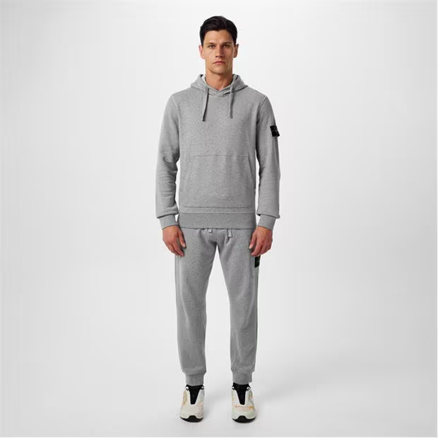 Stone Island Hoodie Full Tracksuit Grey