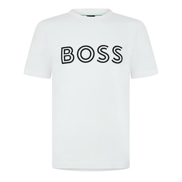 Hugo Boss Logo Sweat Shorts Set White/Grey