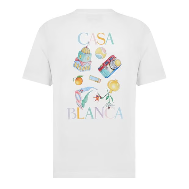Casablanca Objects T Shirt White