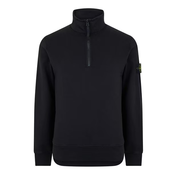 Stone Island Half Zip Full Tracksuit Black