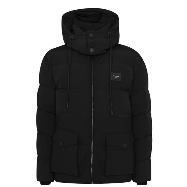 Dolce And Gabbana Plate Puffer Jacket