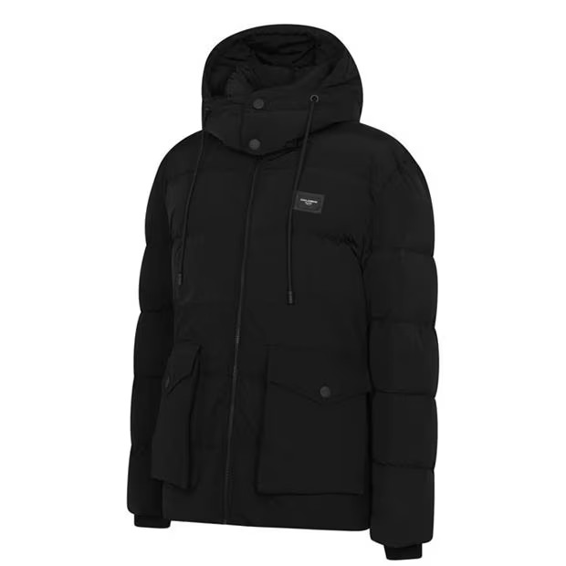 Dolce And Gabbana Plate Puffer Jacket