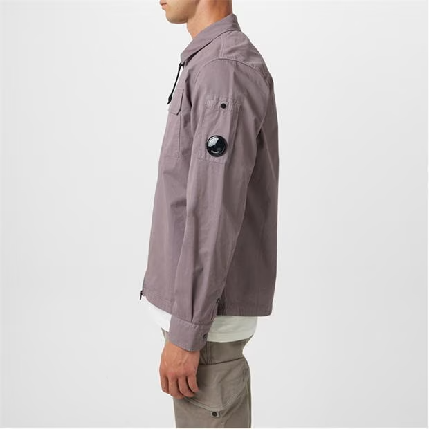 CP Company Overshirt Jacket Purple Dove