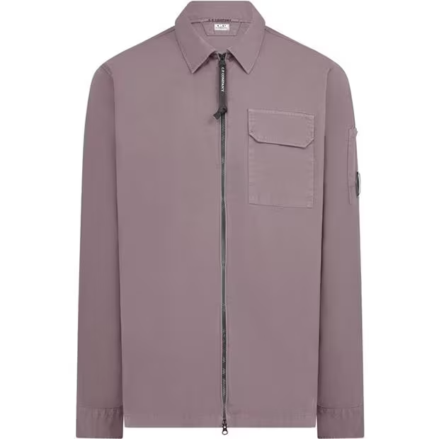 CP Company Overshirt Jacket Purple Dove