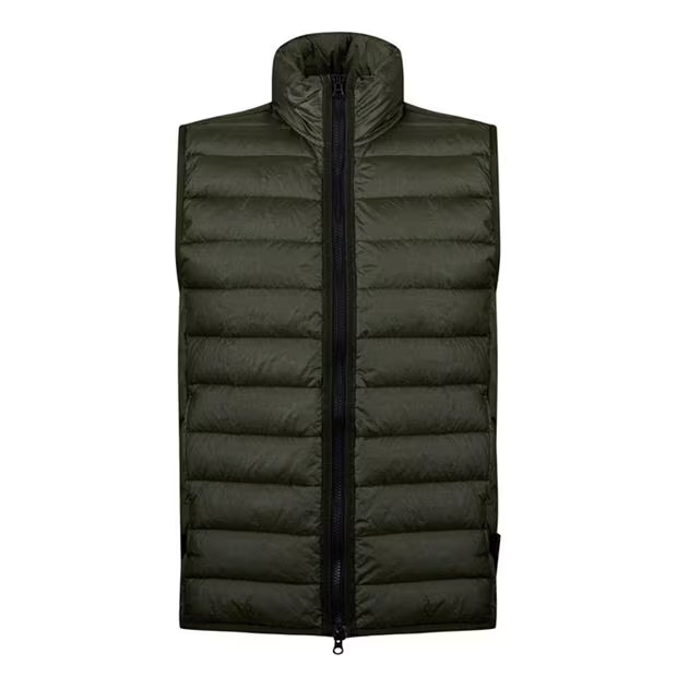 Stone Island Down Gilet Olive