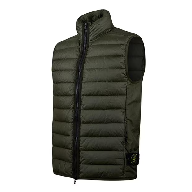 Stone Island Down Gilet Olive