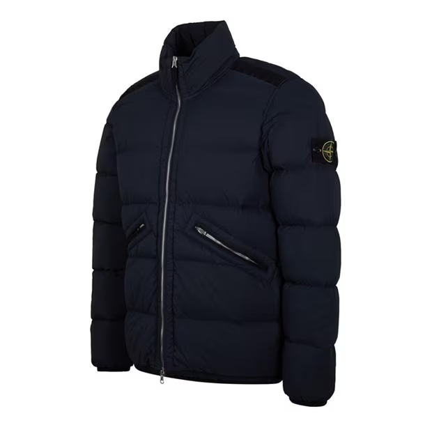 STONE ISLAND Down Jacket Navy