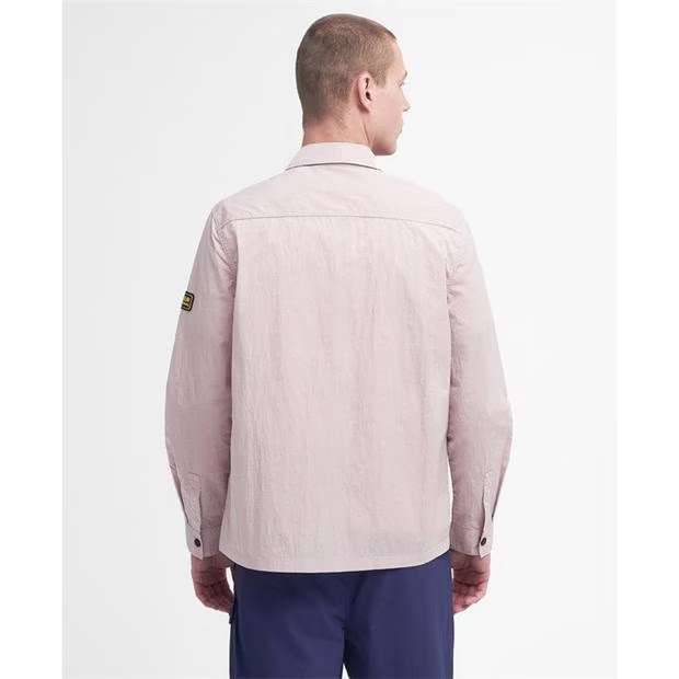 Barbour Logo Overshirt Pink