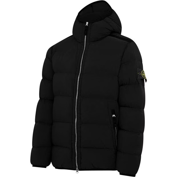 Stone Island Tunnel Down Jacket Black