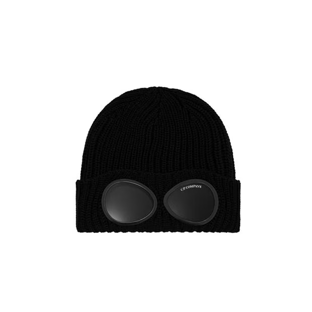 CP Company Goggle Wool Hat Black