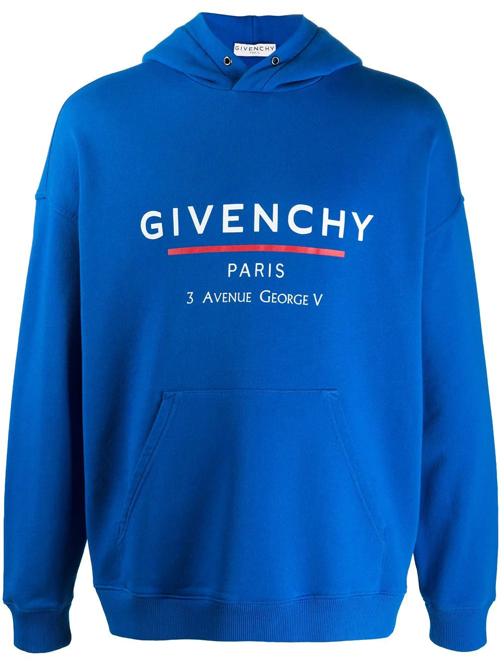 Givenchy Logo Hoodie Blue (Lightly Worn)