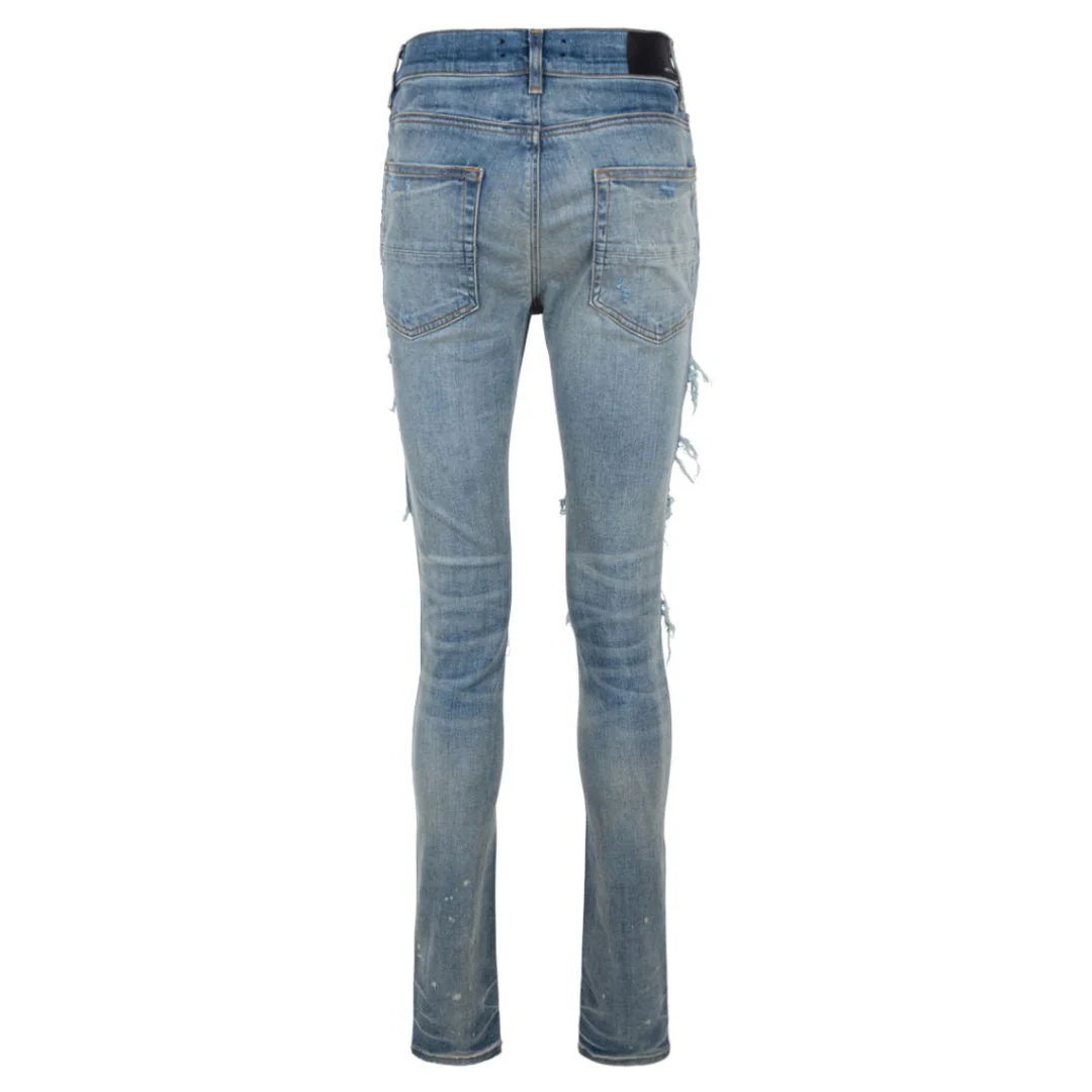 Amiri Mens Jeans Blue