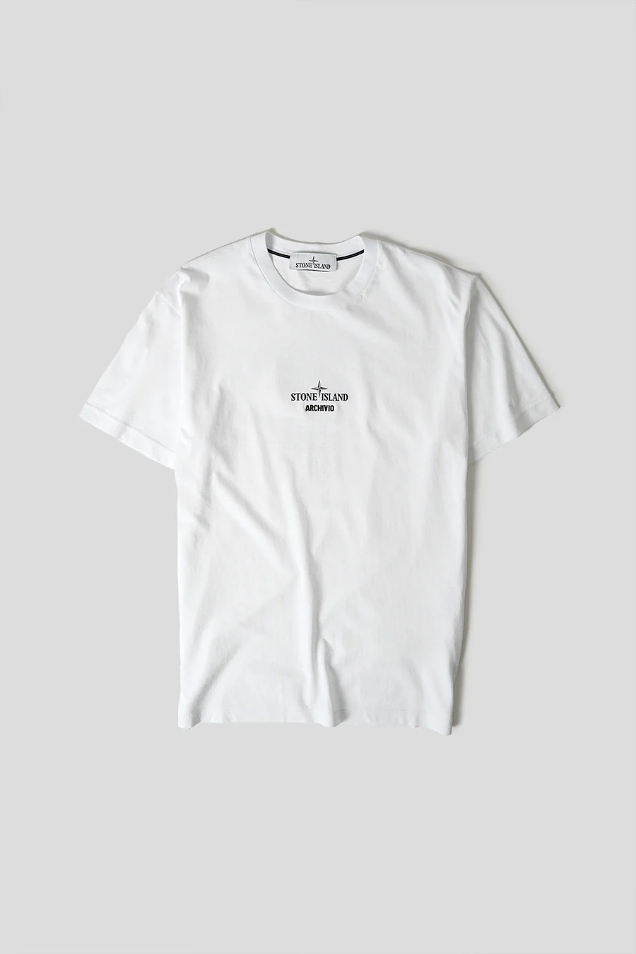 Stone Island Archivio Print T Shirt White