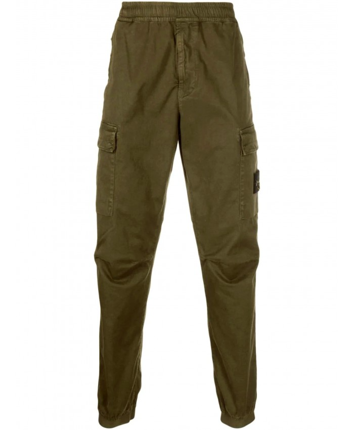 Stone Island Cuffed Cargo Pants Khaki – Klay UK