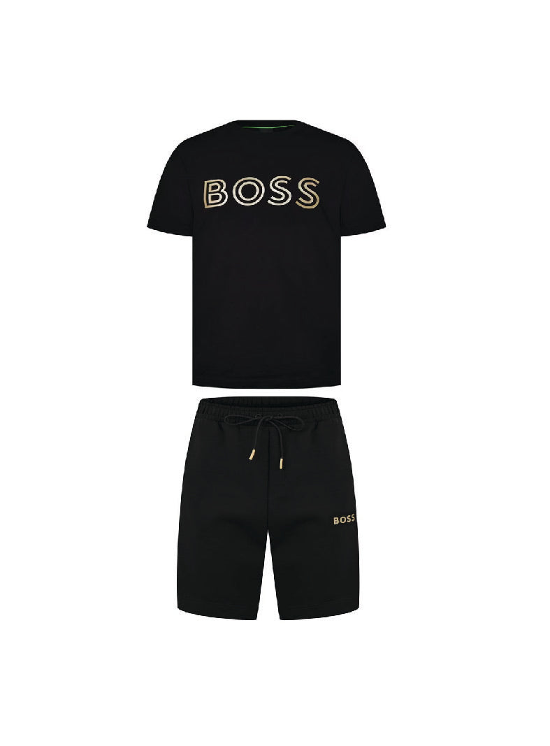 Hugo Boss Sweat Shorts Logo Set Black