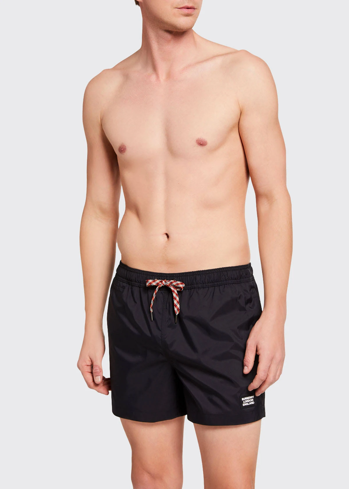 Burberry Logo Swim Shorts Black