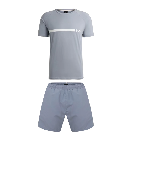 Hugo Boss Shorts Set Silver 2.0