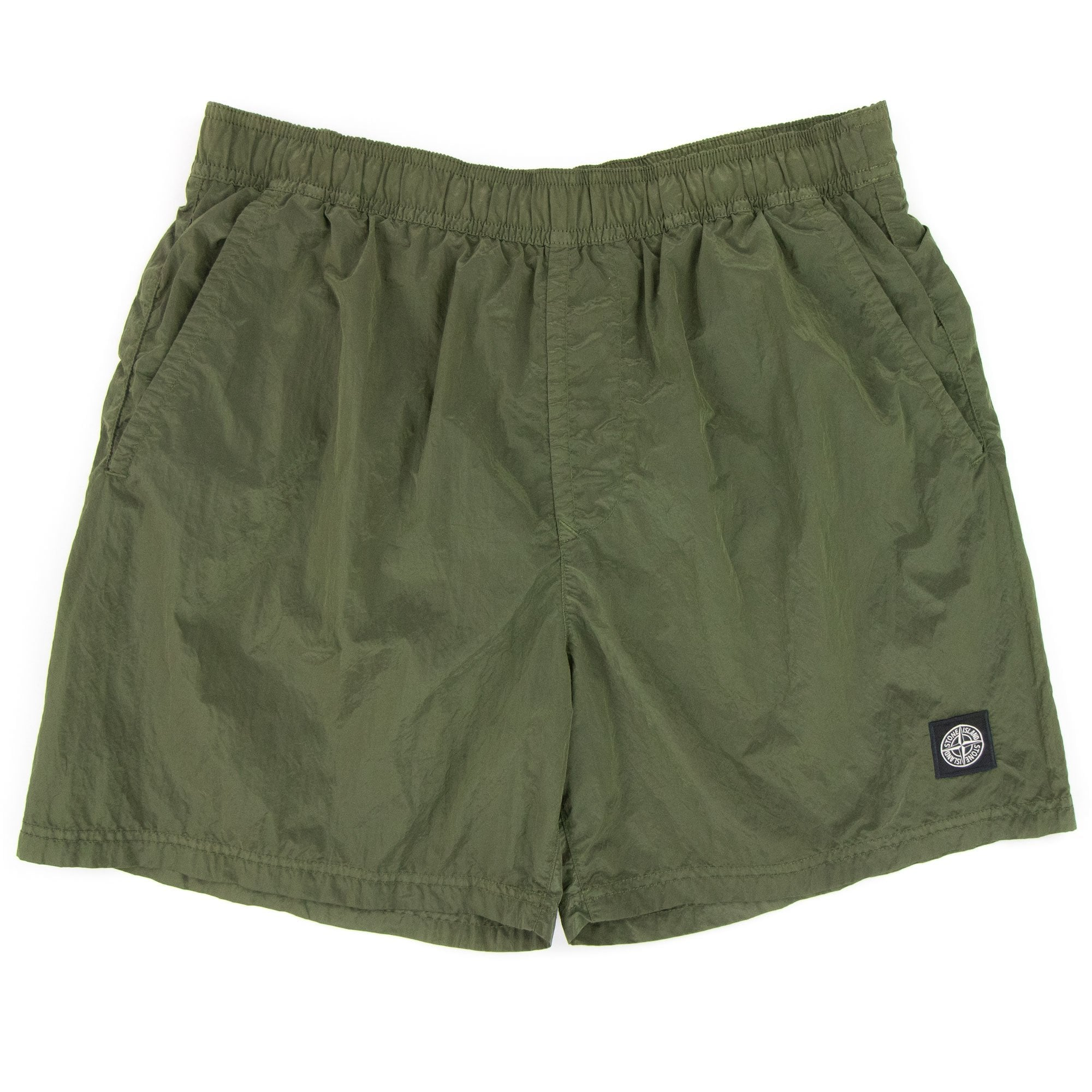 Stone Island Swim Shorts Brushed Green