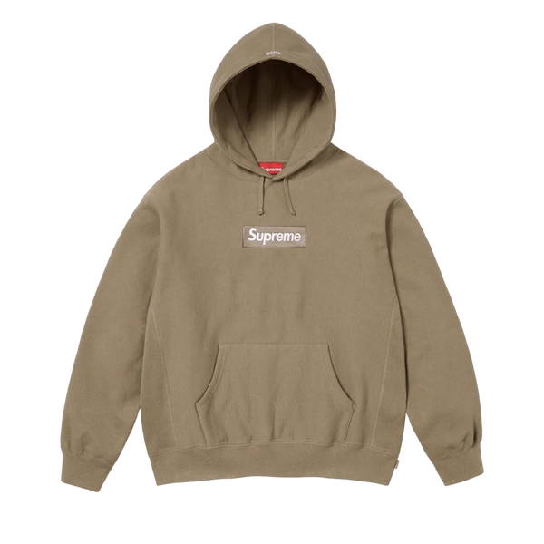 Supreme Box Logo Hoodie Olive