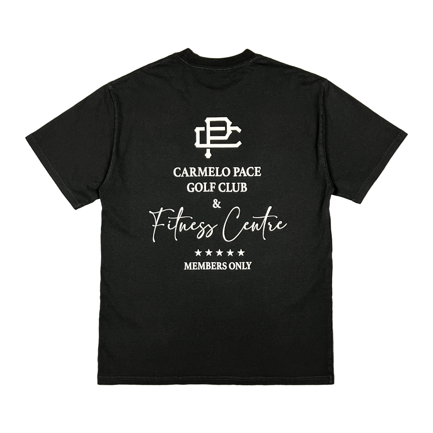 Carmelo Pace CP Golf T Shirt Black