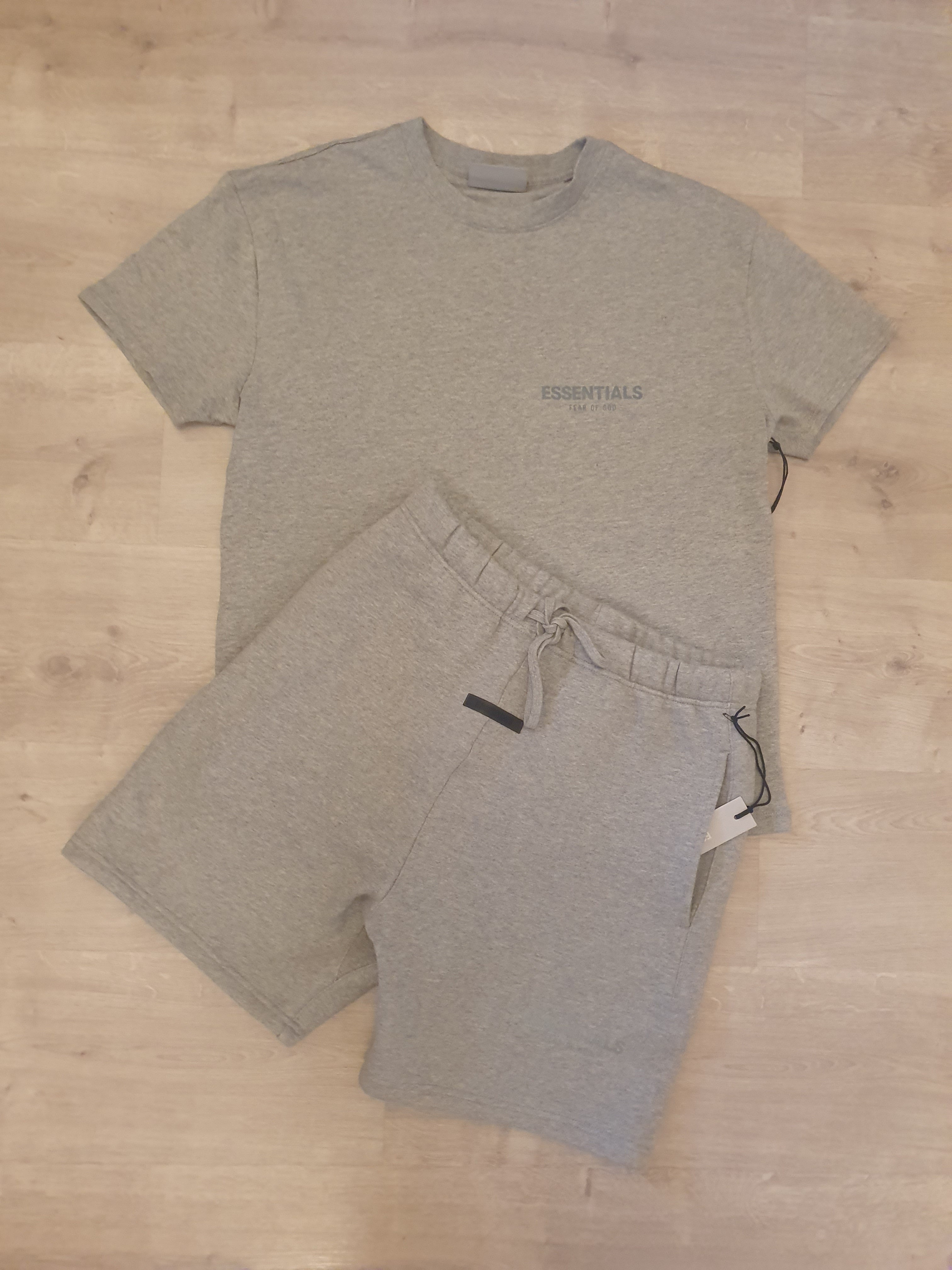 Grey popular essentials shorts