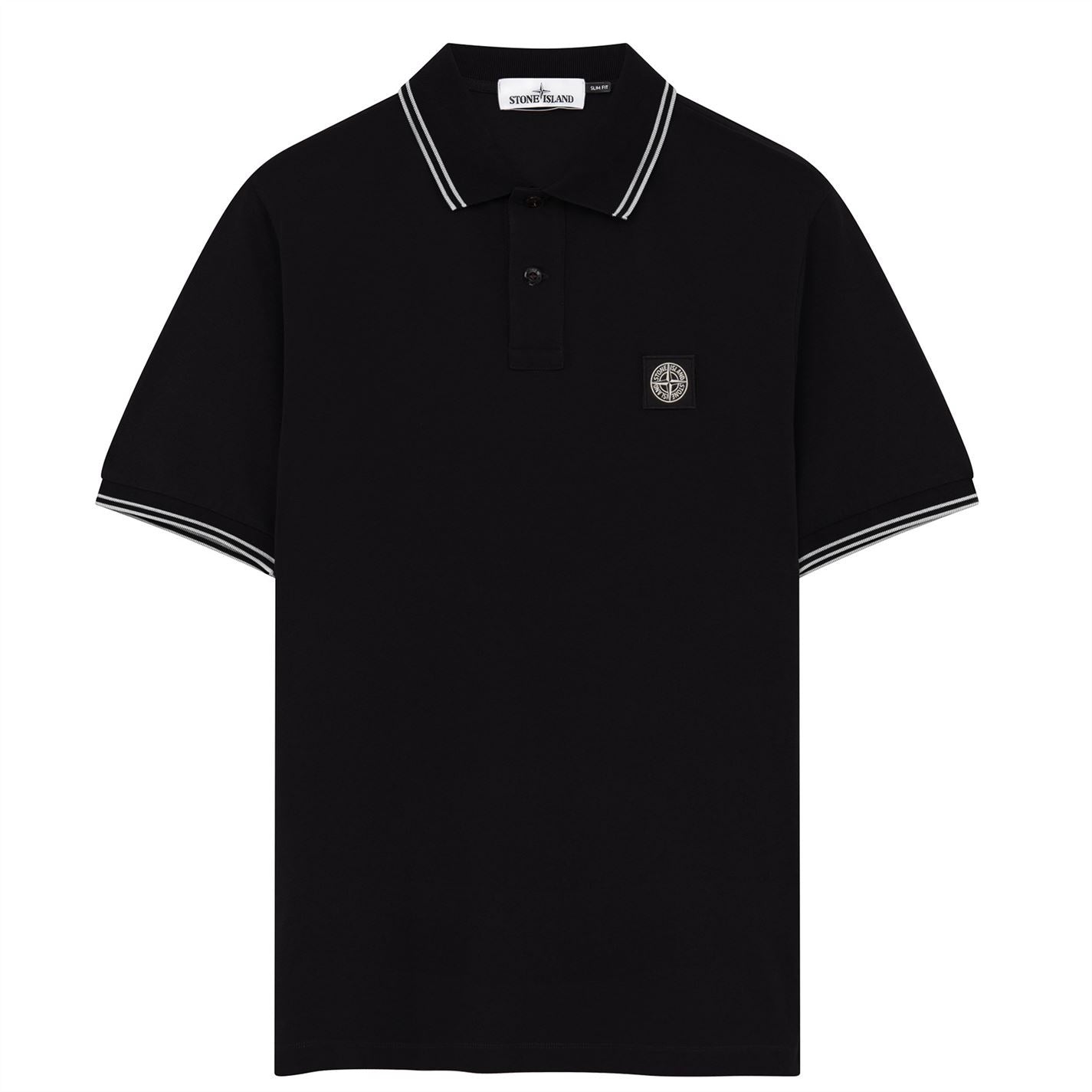 Stone Island Classic Polo T Shirt Navy