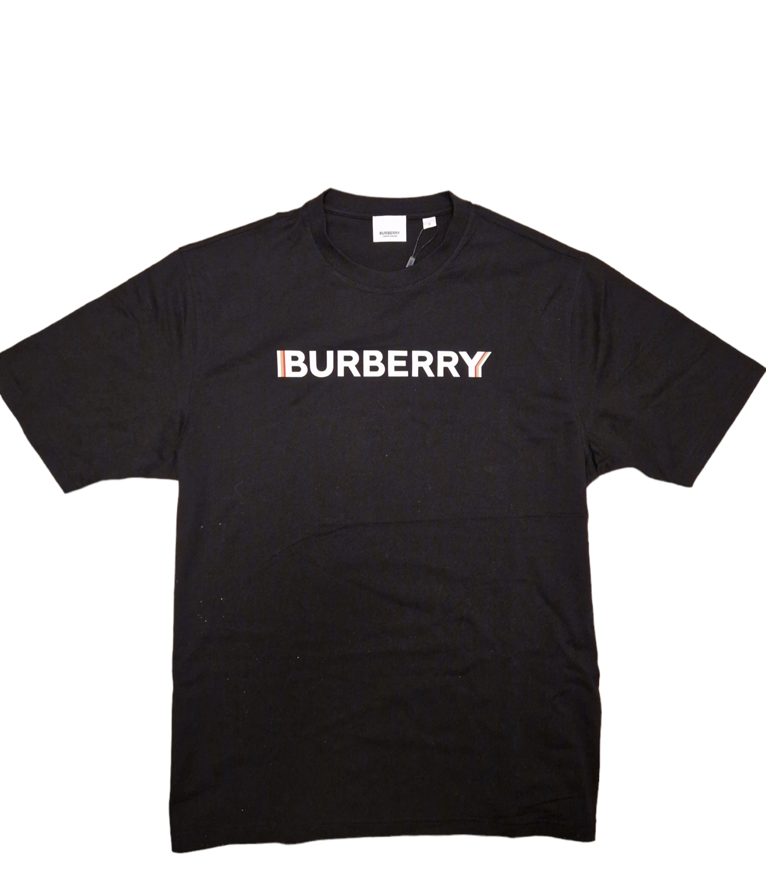 Burberry Tri Logo T Shirt Black – Klay UK