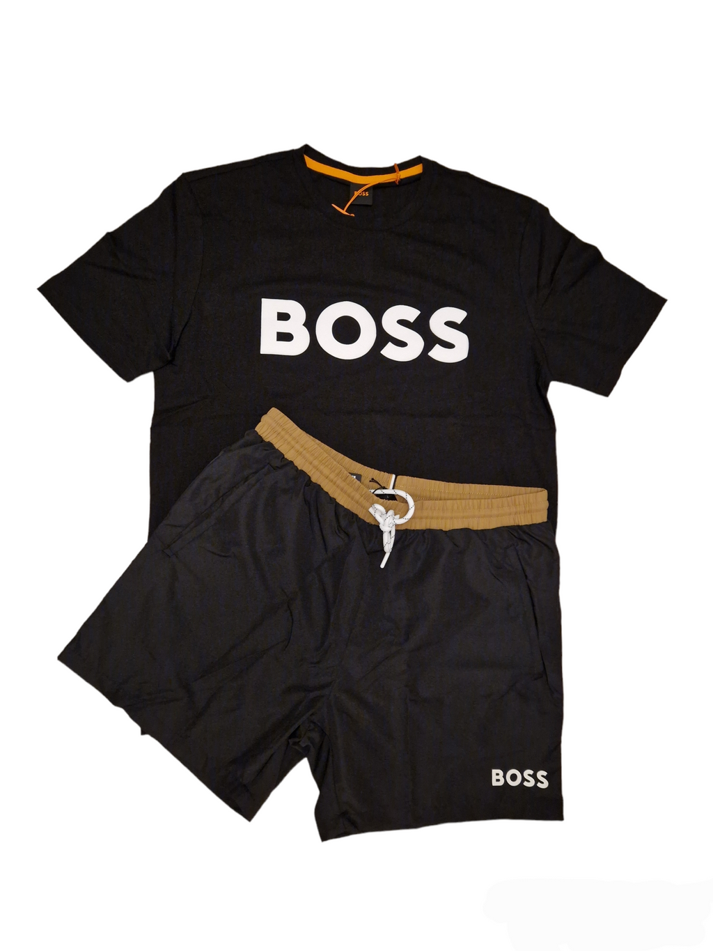 Hugo boss t shirt and shorts set best sale